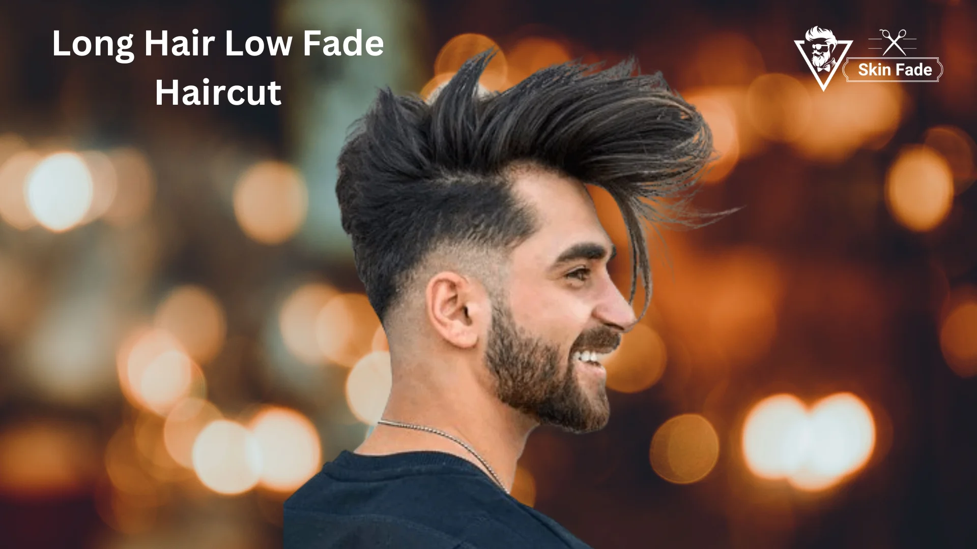 Long Hair Low Fade Haircut