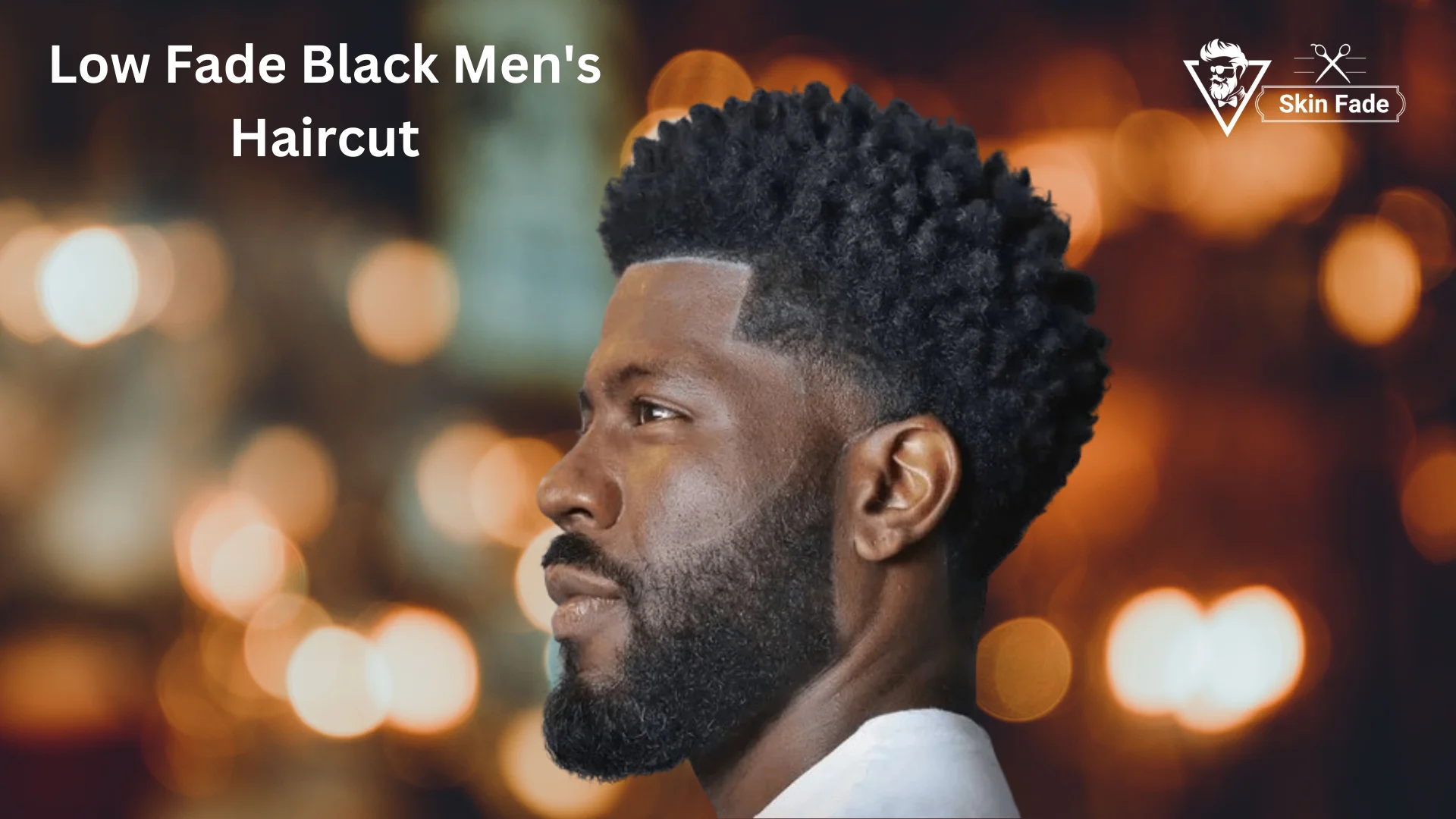Low Fade Black Men’s Haircut