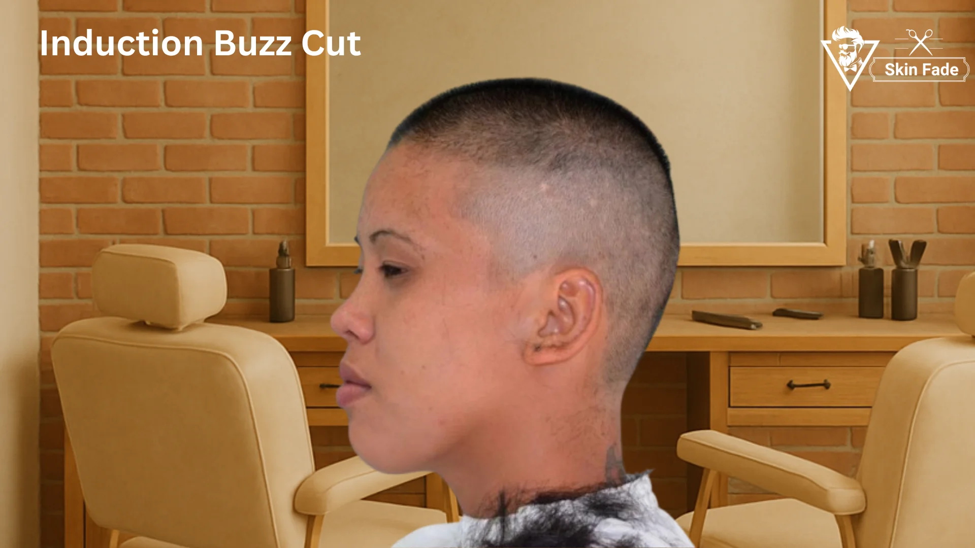 Induction buzzcut haircut
