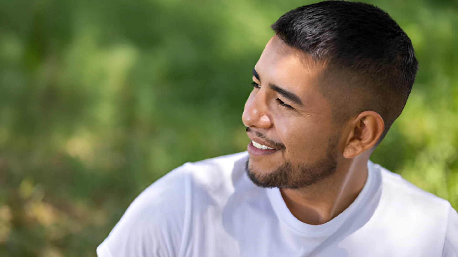 Long Buzz Cut with Taper Fade
