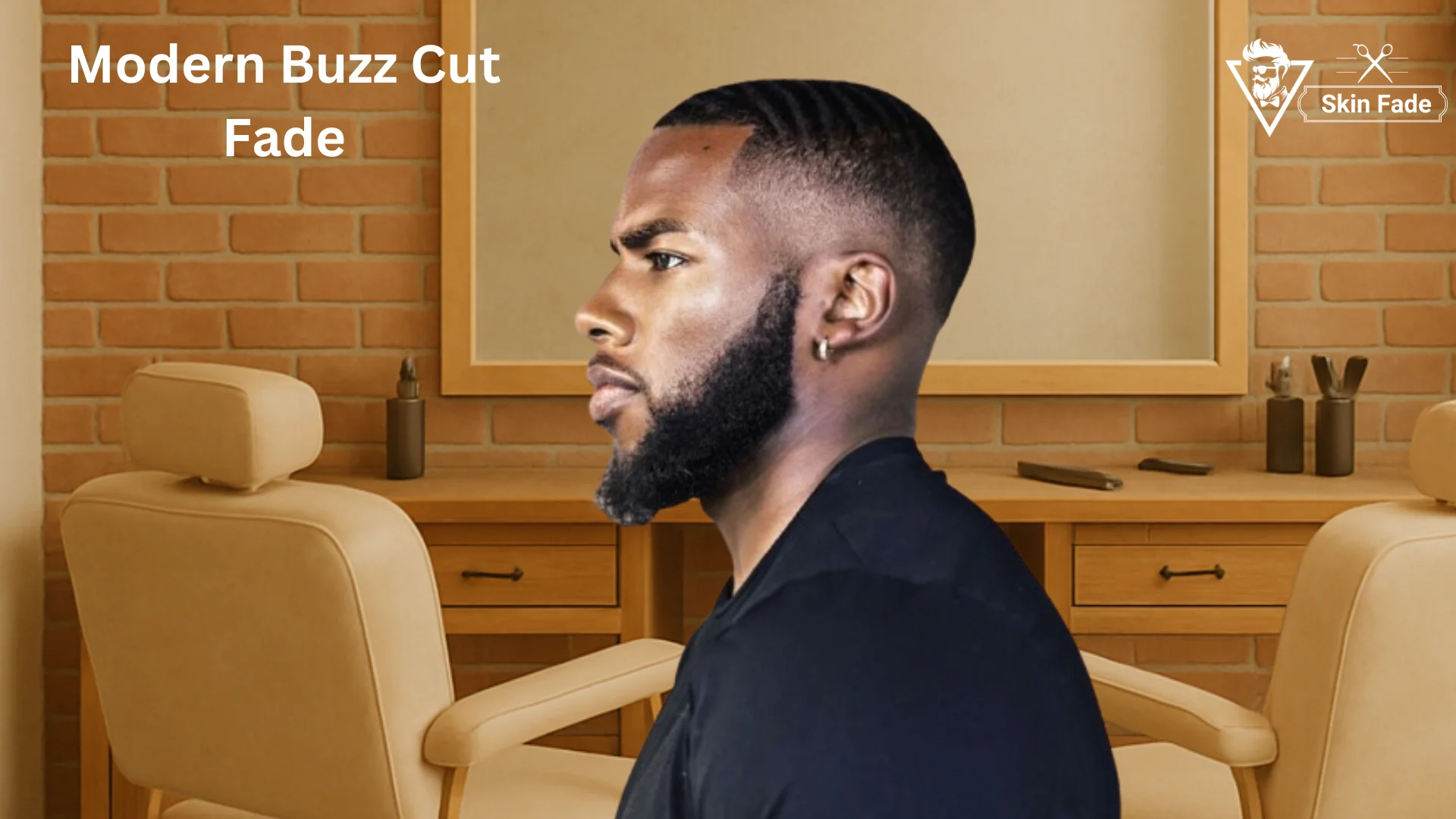 Modern Buzz Cut Fade