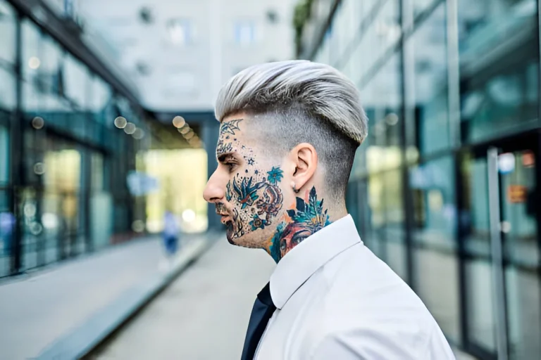 Sectioned Reverse Fade Hairstyle