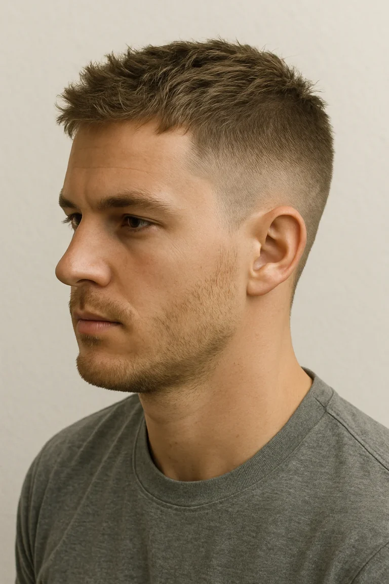 Textured & Tapered Modern High and Tight