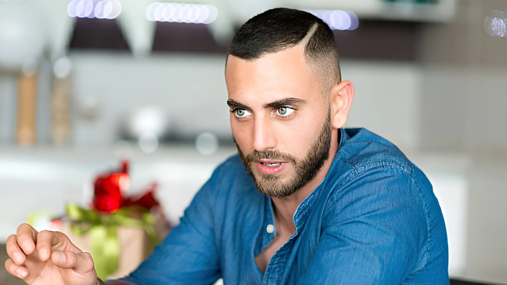 Thick Buzz Cut with Beard