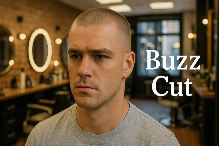 buzz cut haircut