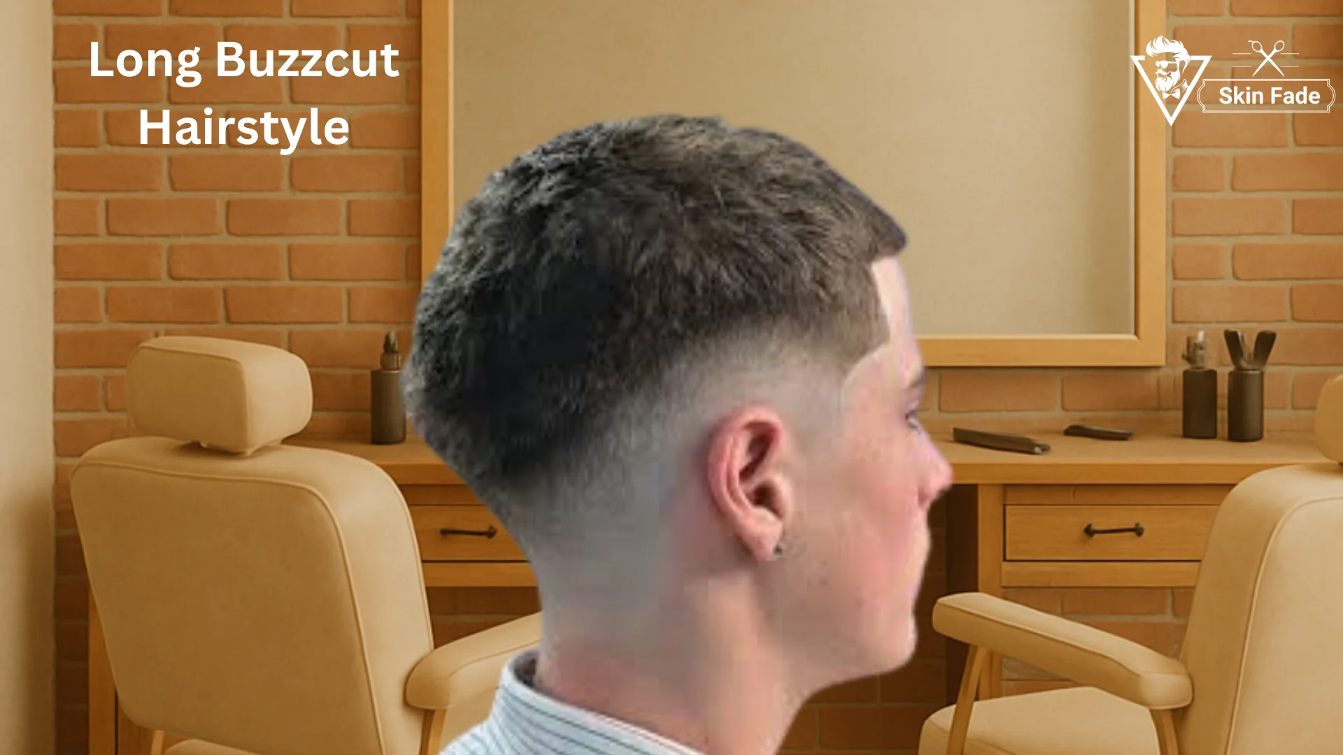 long buzzcut hairstyle