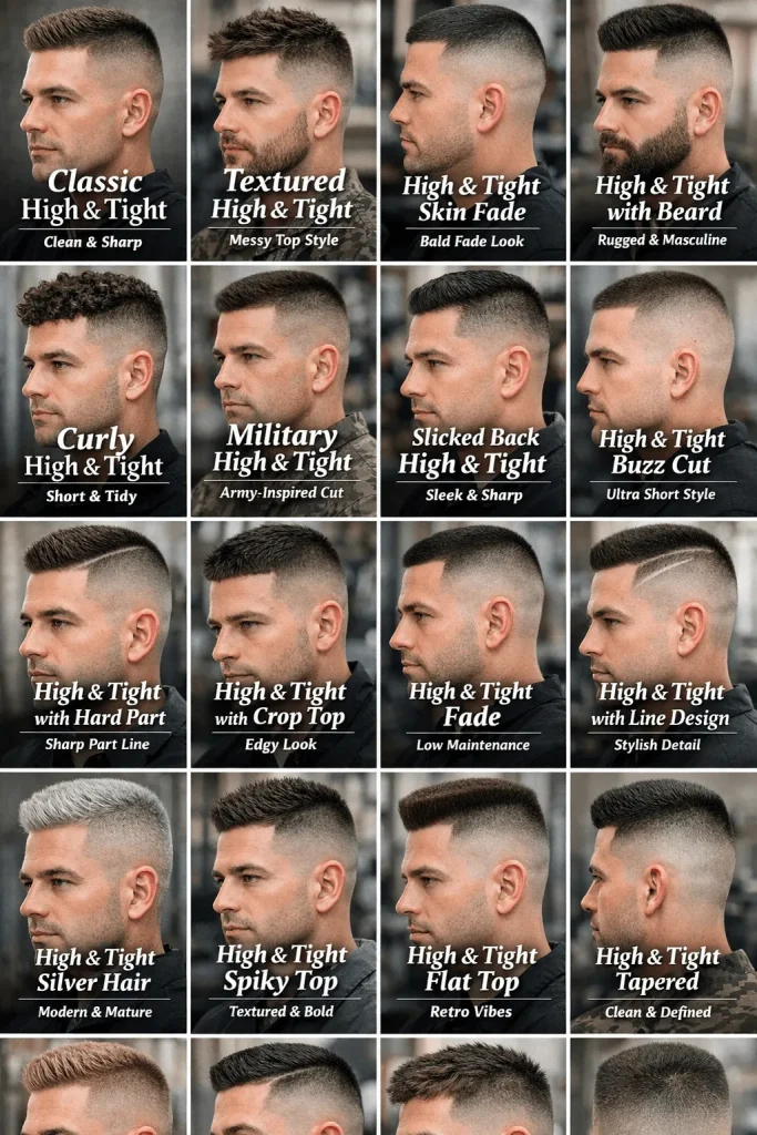 20 Modern High and Tight Haircut Ideas for Men (Clean Fade Styles) (1)