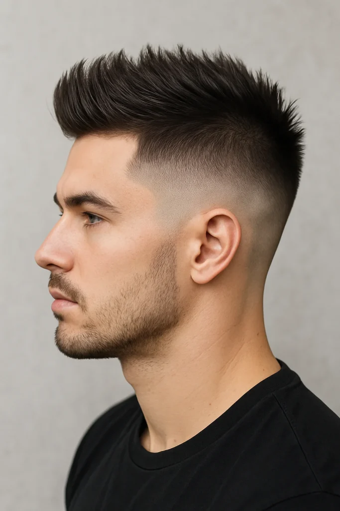 Faux Hawk with Skin Fade