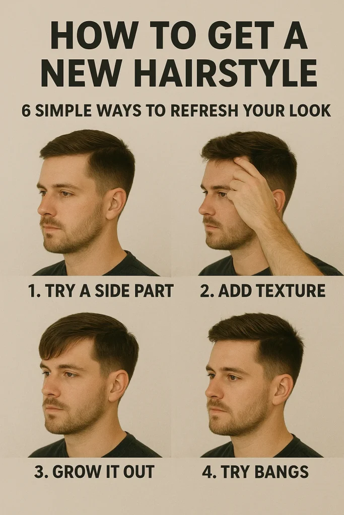 How to Get a New Hairstyle 6 Simple Ways to Refresh Your Look