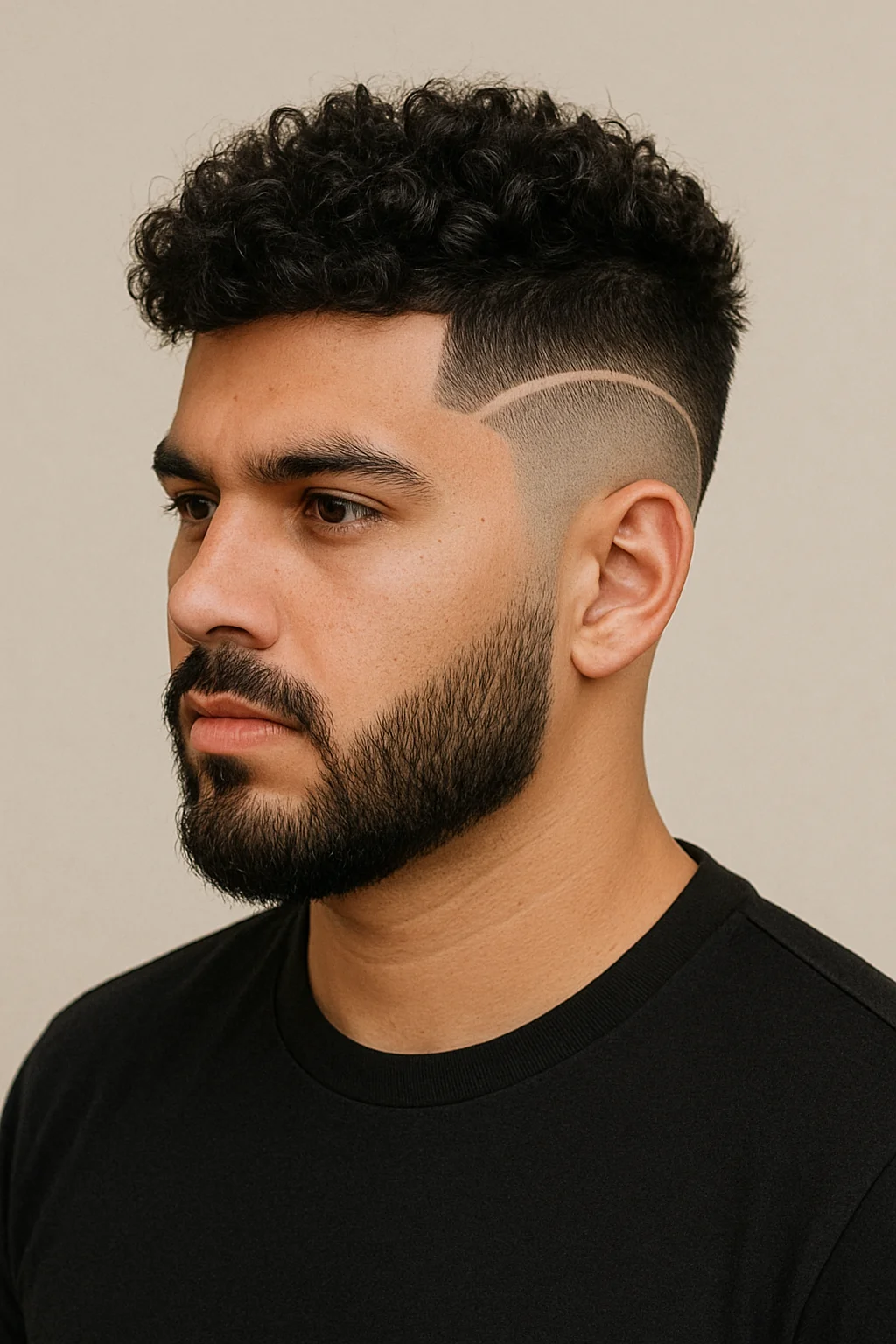 Mid Fade with Design