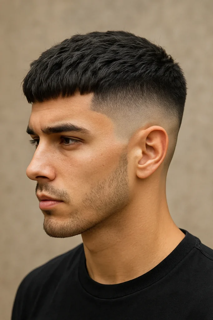 Textured Fringe with High Fade
