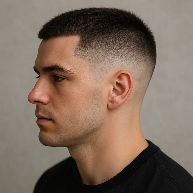 short hair high fade haircut