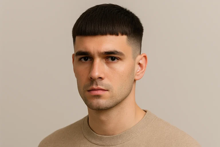 Blunt Fringe Crop

