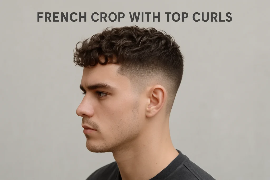French Crop with Top Curls
