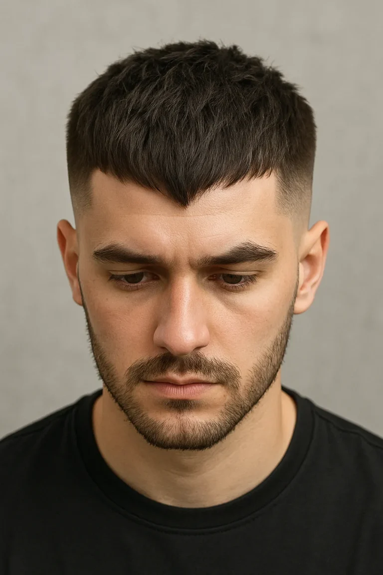 Front V-Shaped Textured French Crop