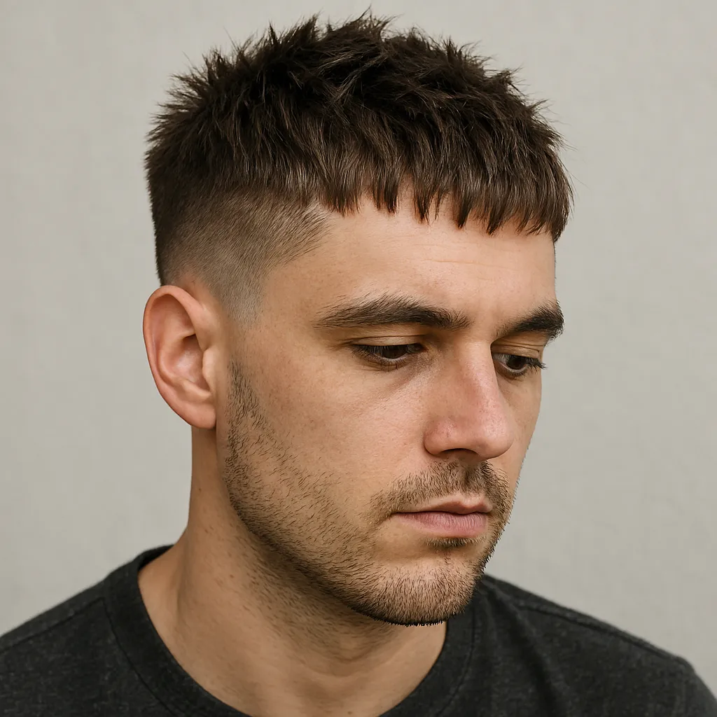 Short Spiky Textured French Crop