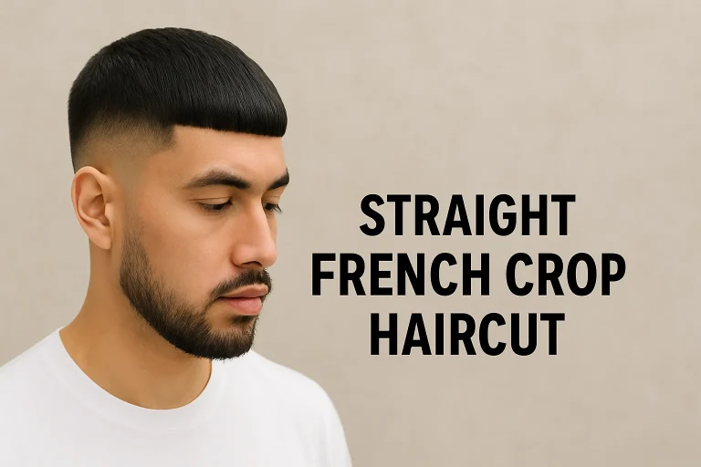 Straight French Crop Haircut