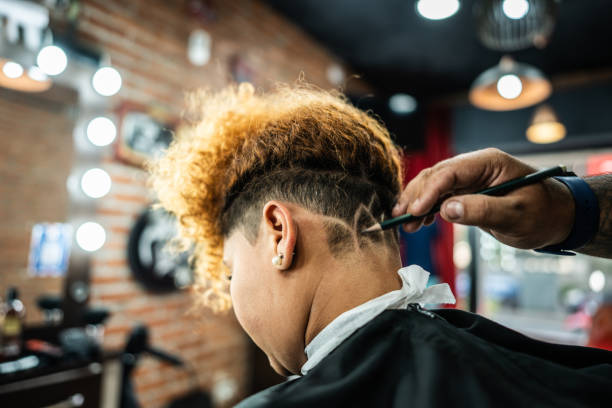 Burst Fade with Highlights