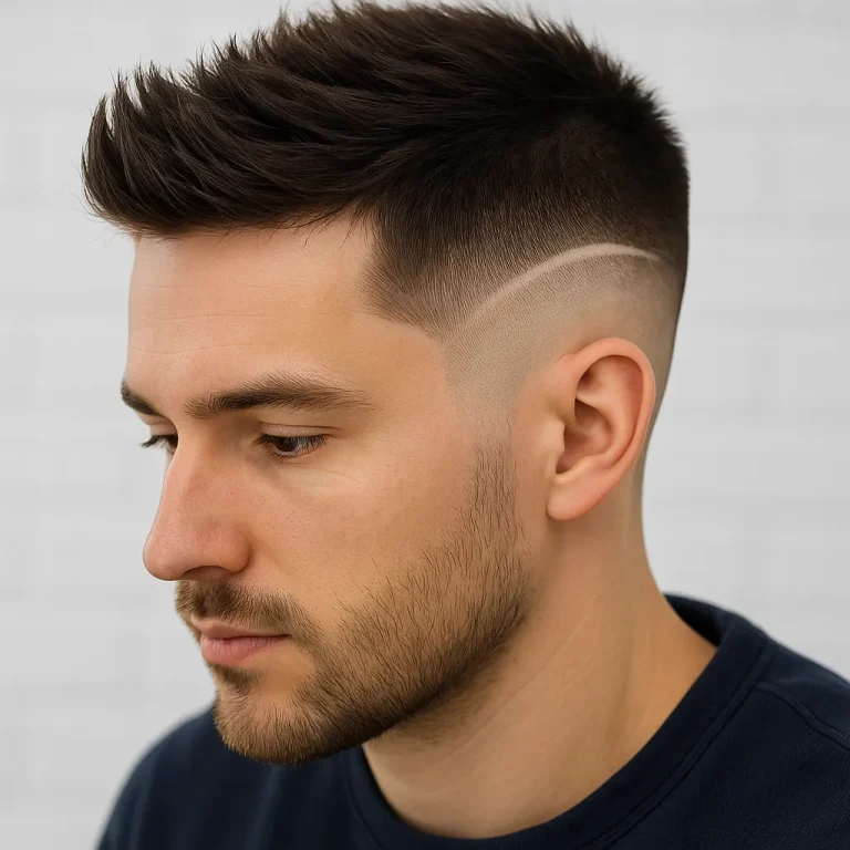 Line Fade haircut