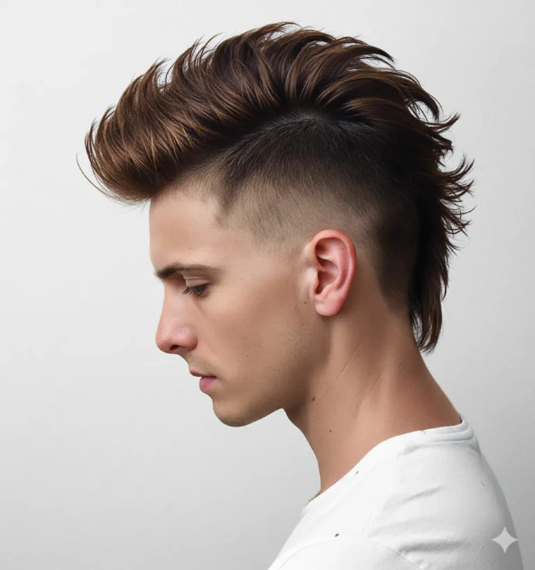 Short Mohawk Fade