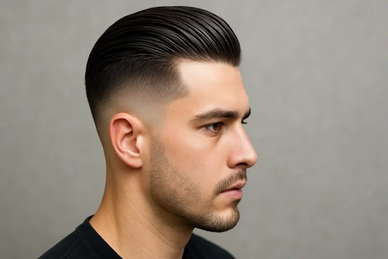 Slicked Back Fade