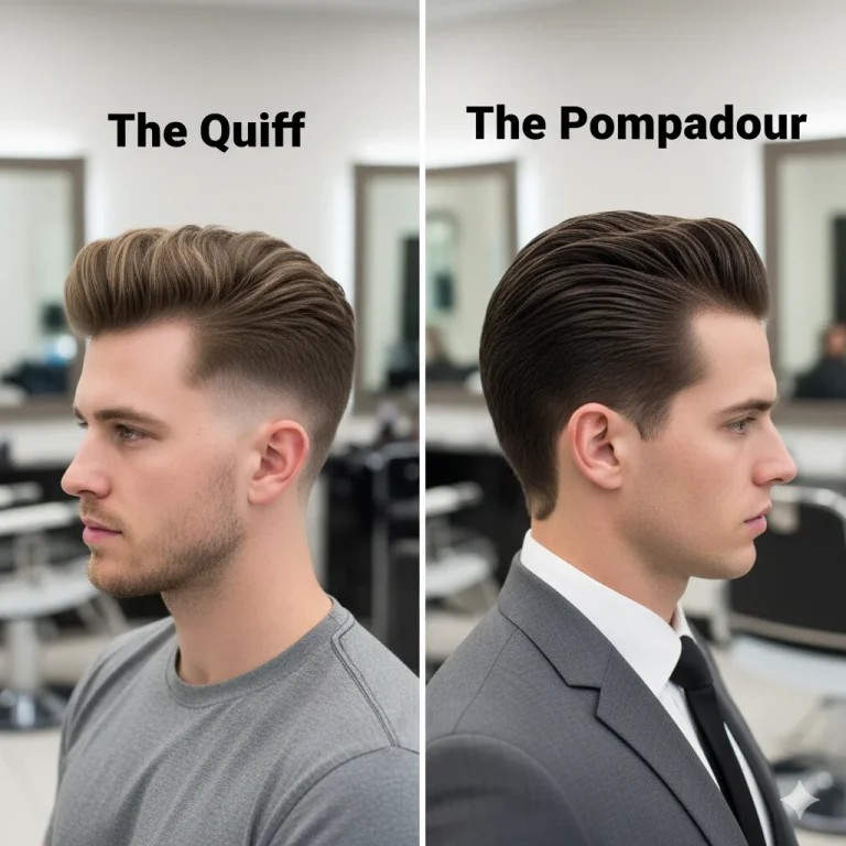 The Quiff vs. The Pompadour