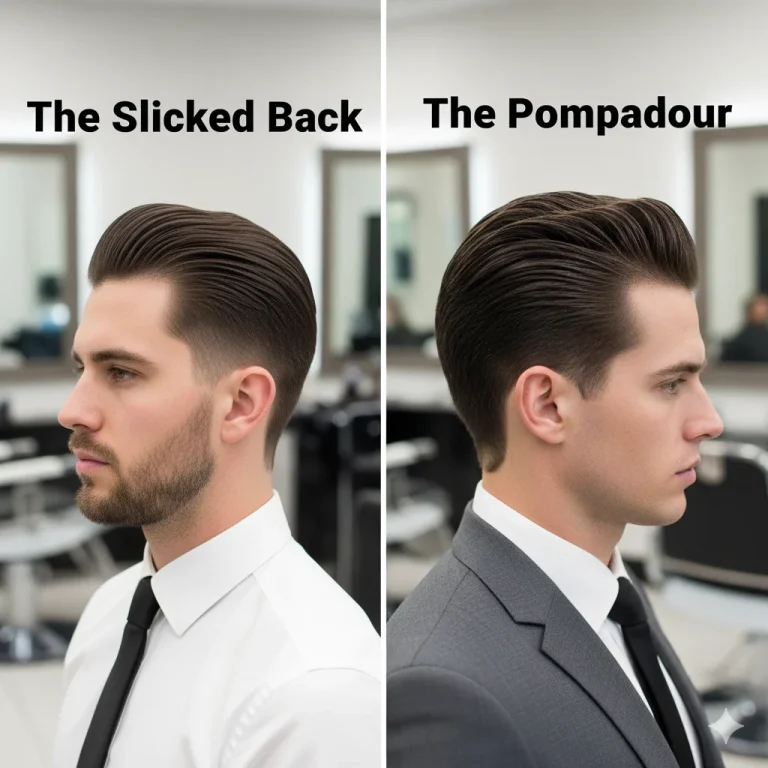 The Slicked Back vs. The Pompadour