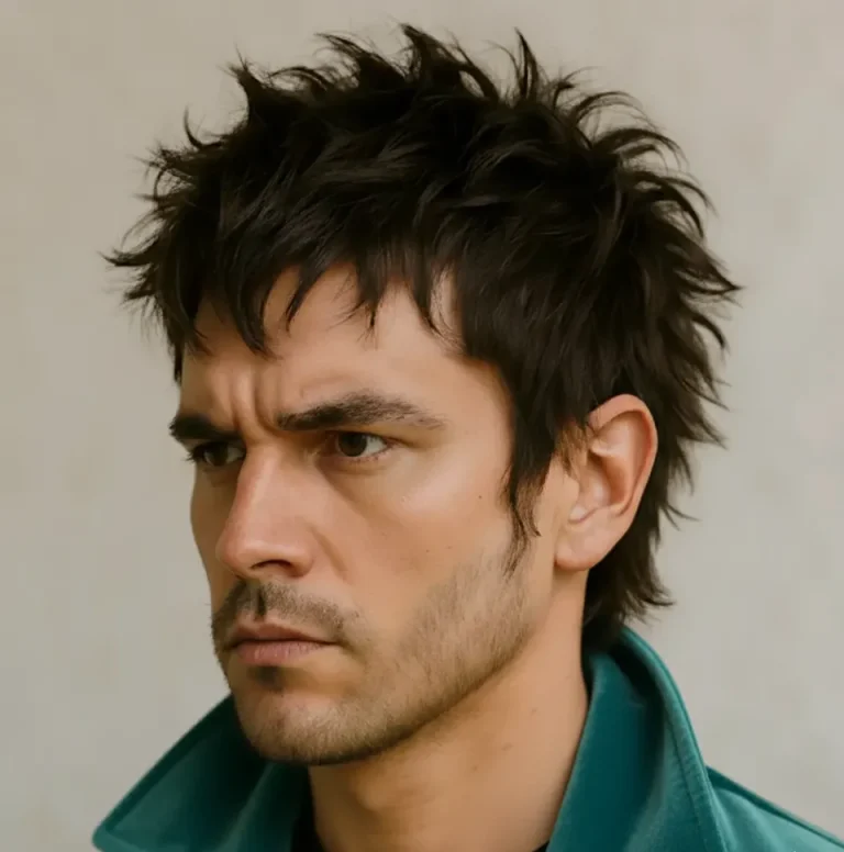 Edgy and Choppy Mod Haircut