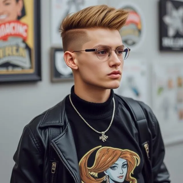 Mod Haircut with Attitude