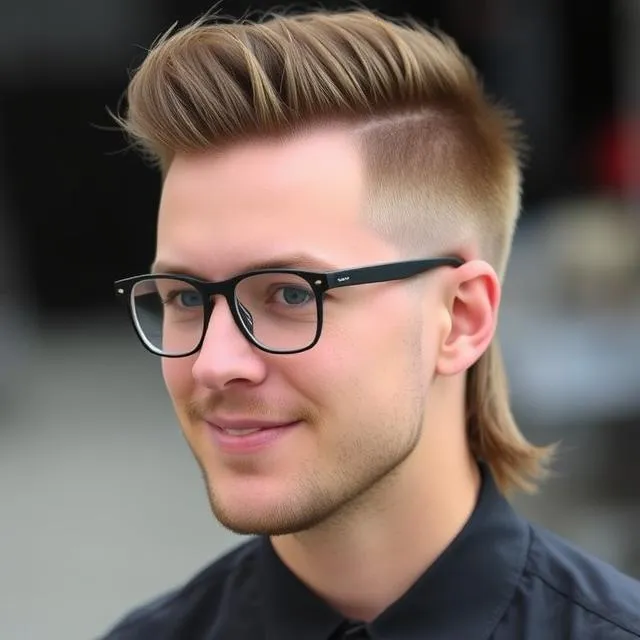 Mod Mullet Haircut