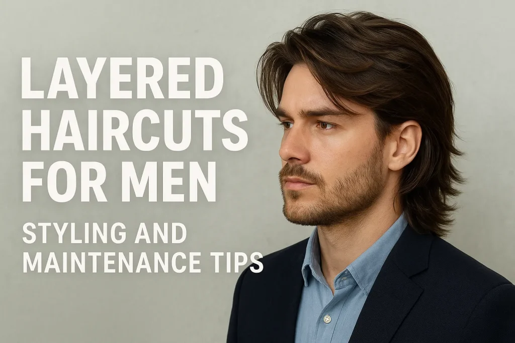 layered haircuts for men