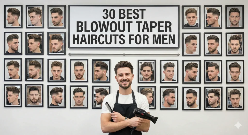 30 Best Blowout Taper Haircuts for Men