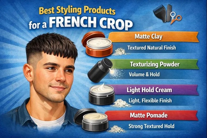 Best Styling Products for a French Crop