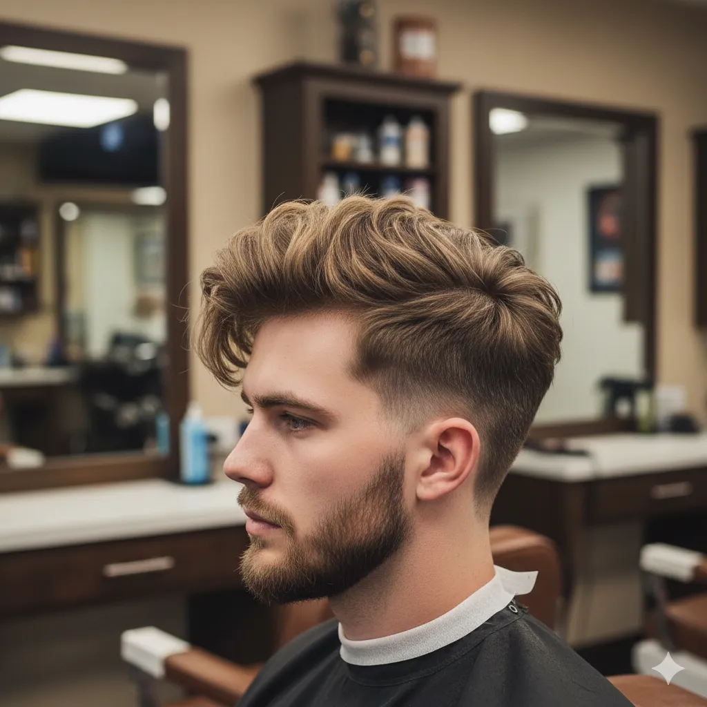 Blowout Taper With Textured Fringe