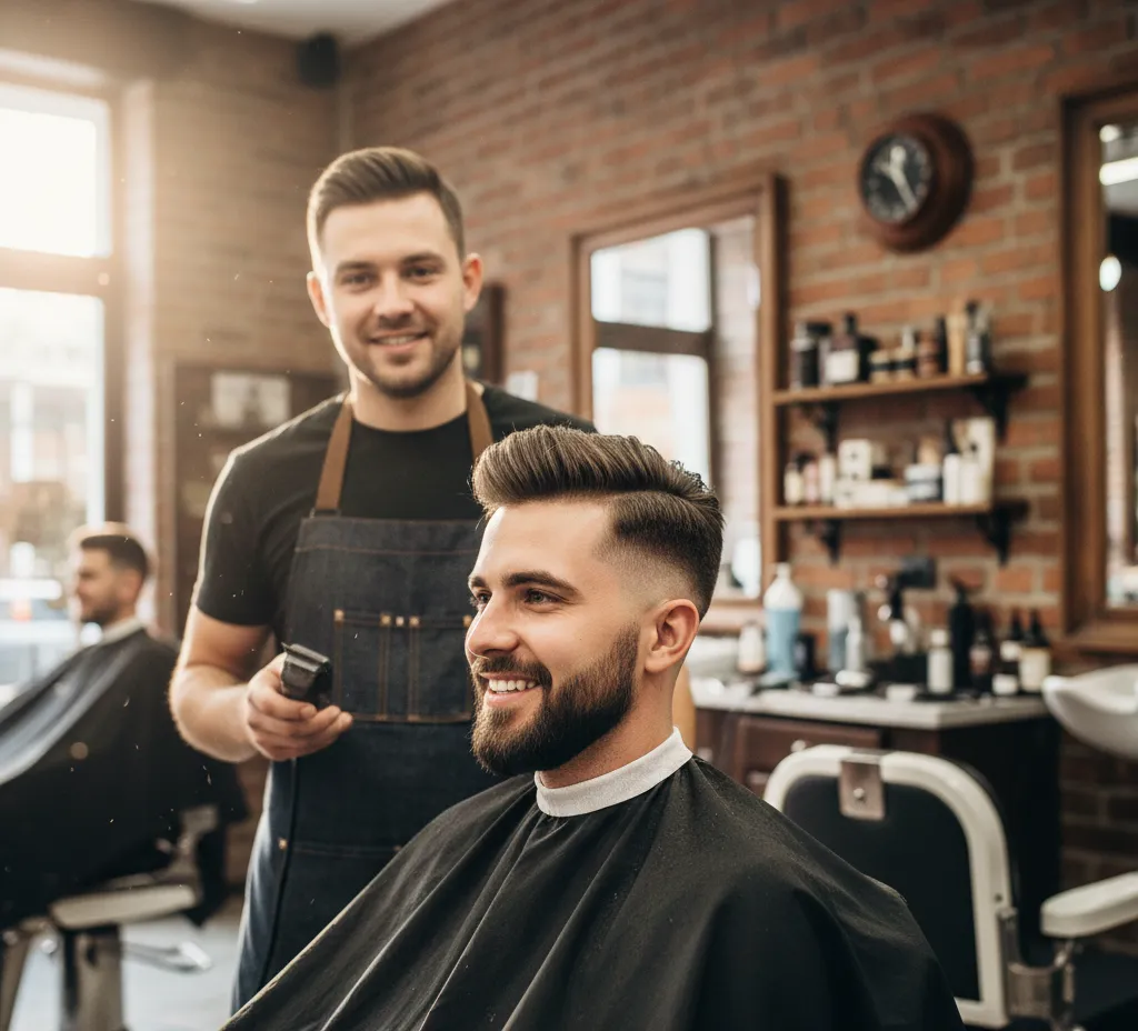 Classic Faux Hawk Fade