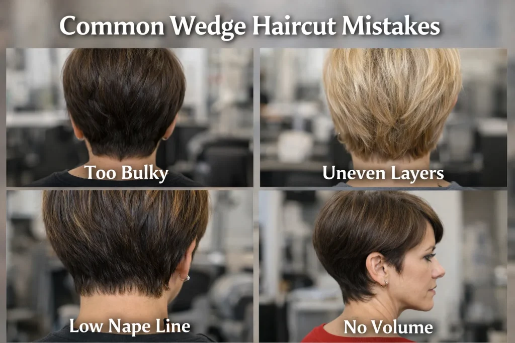 Common Wedge Haircut Mistakes