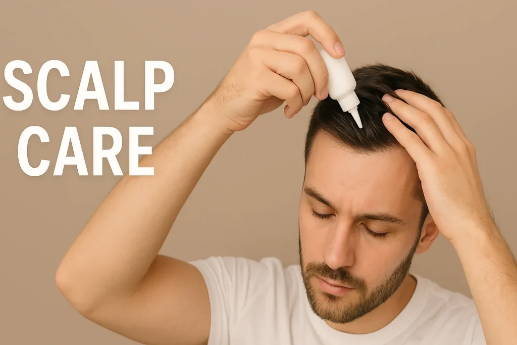 Men Hair Care Routine Scalp Care