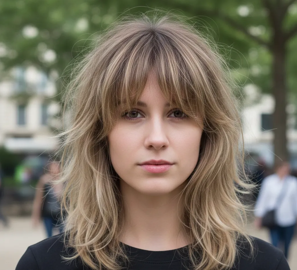 Shaggy Haircut for Thin Hair