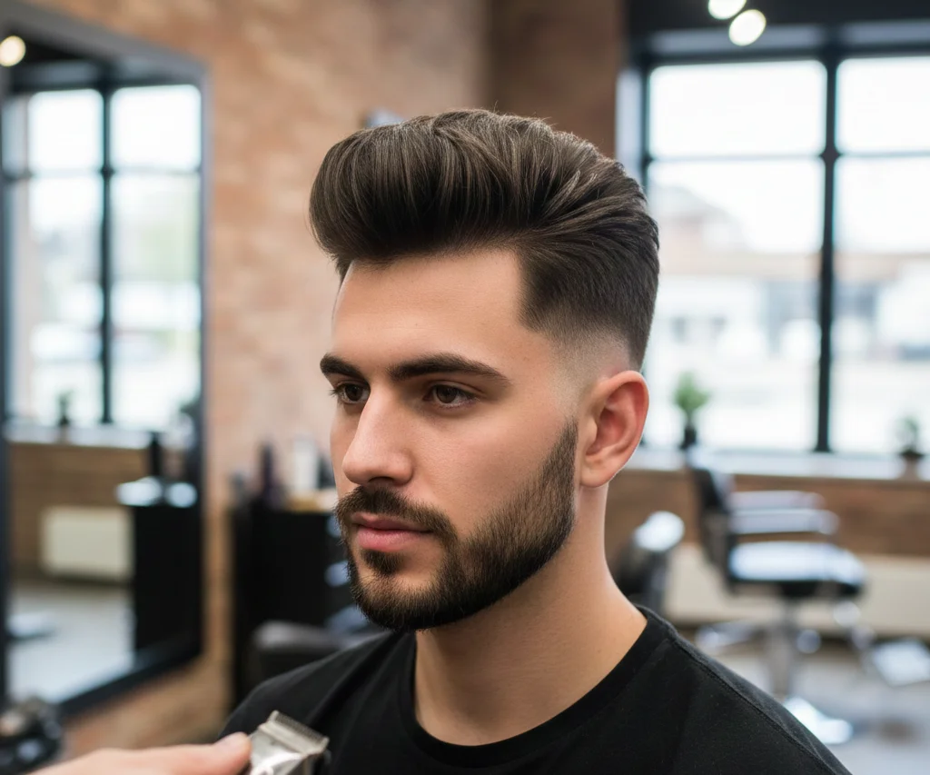 Skin Fade Blow Out Haircut