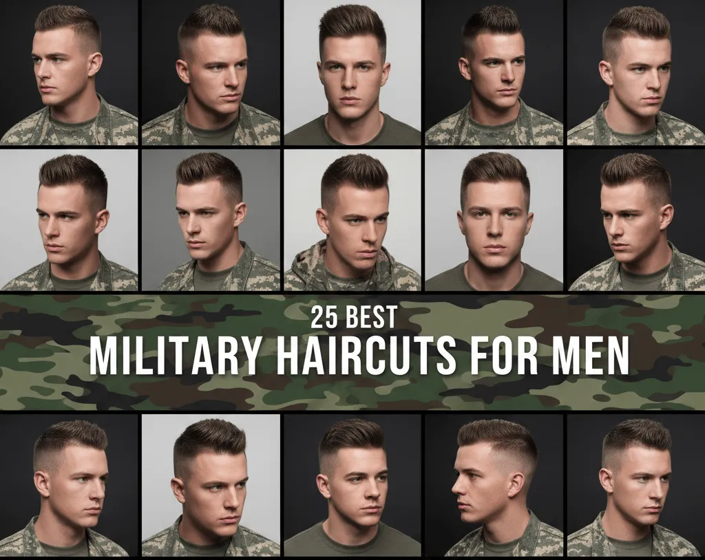 25 Best Military Haircuts for Men