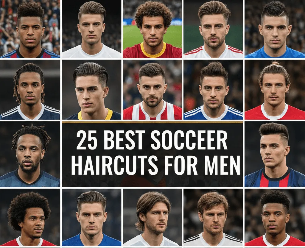25 Best Soccer Player Haircuts for Men