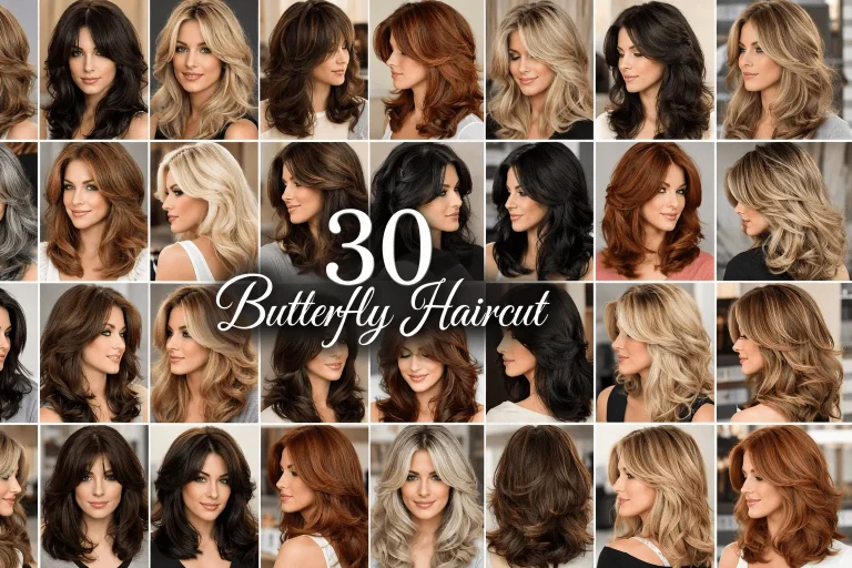 30 Butterfly Haircut