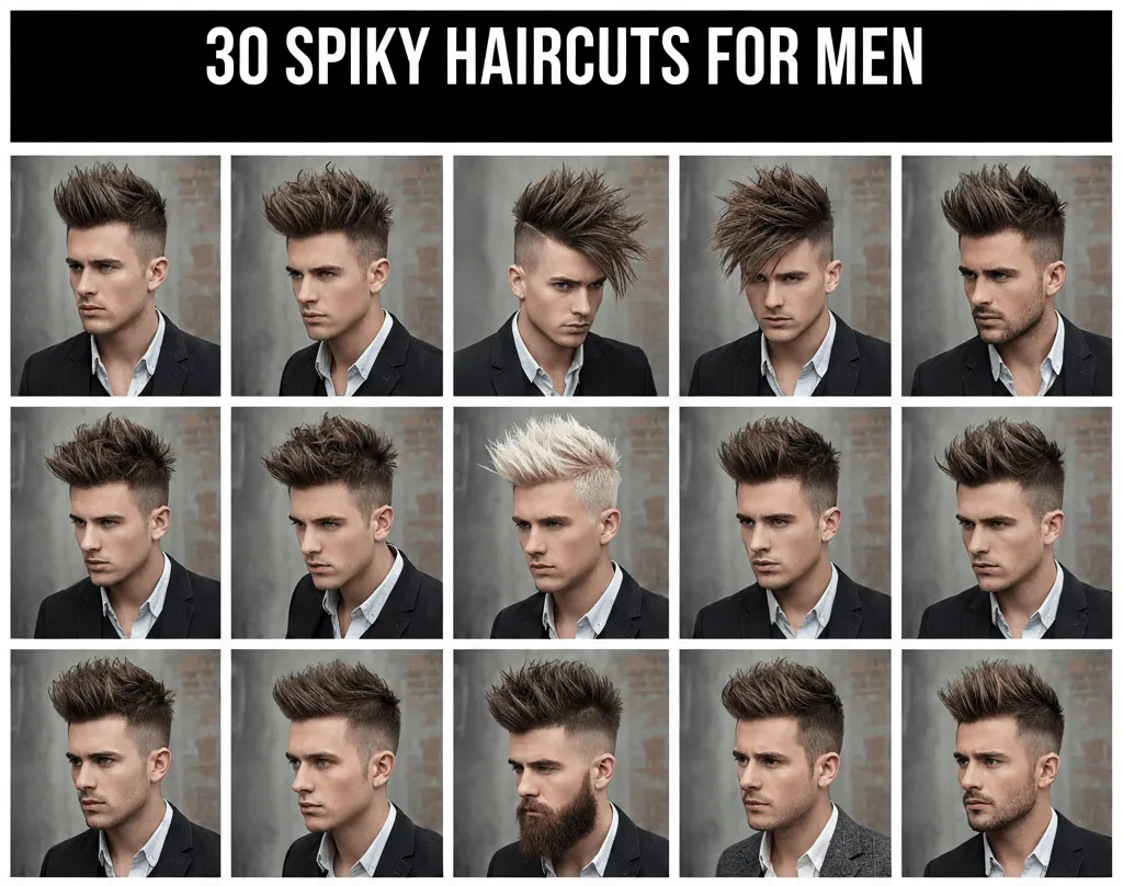 30 Spiky Haircuts for Men