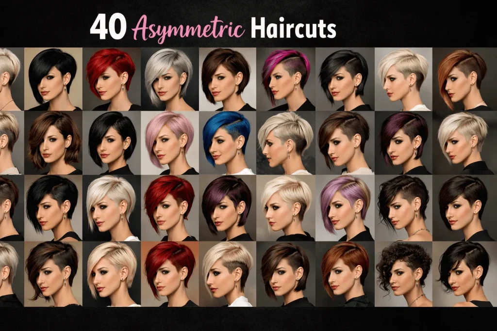 40 Asymmetric Haircuts