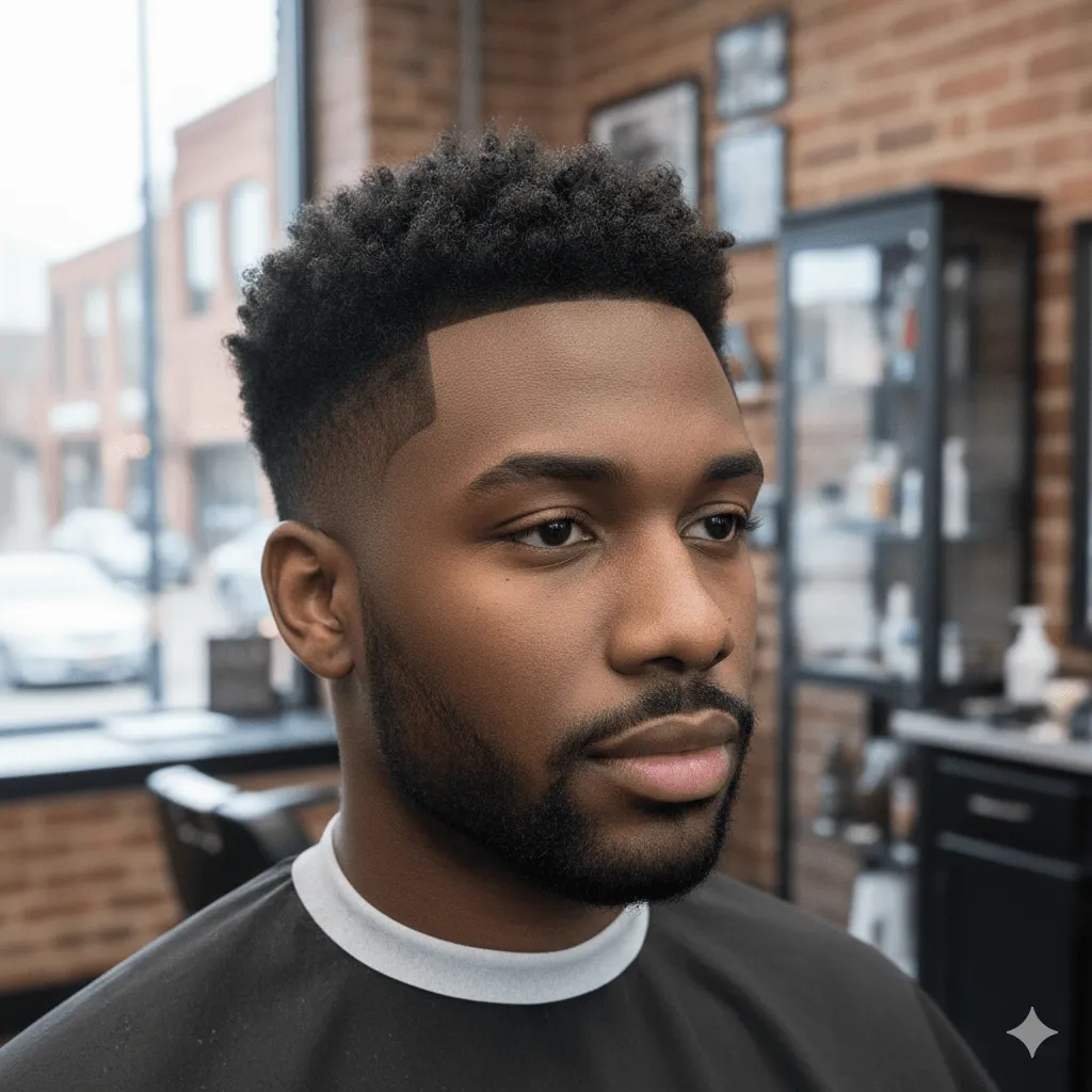 Burst Fade Haircut
