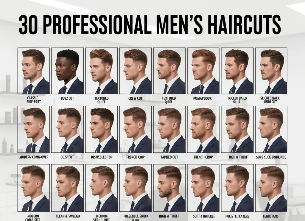 Business Professional Hairstyles For Men