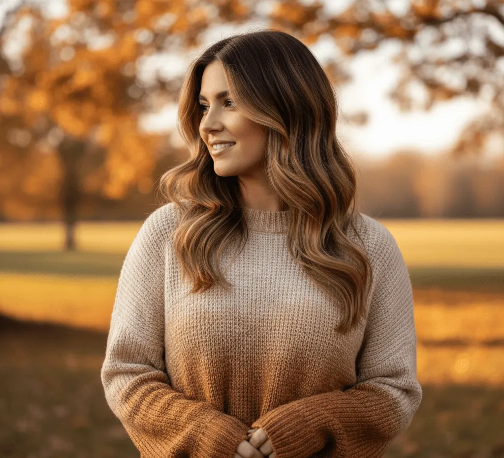 Caramel-Toned Layers