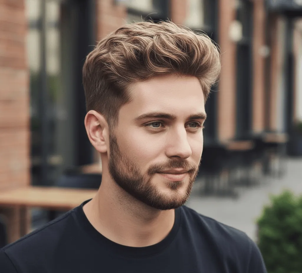 Middle Part (Curtains Hairstyle)