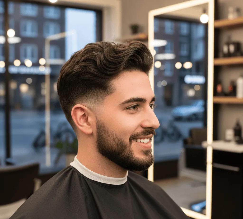 High Bald Fade Haircut