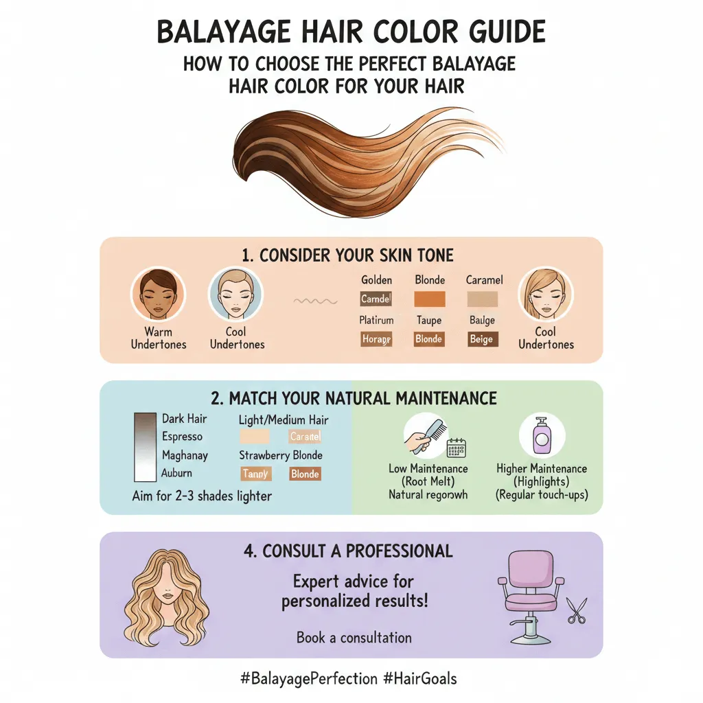How to Choose the Perfect Balayage Hair Color for Your Hair